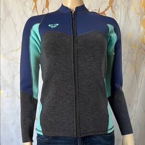 Roxy women's full-zip Neoprene wetsuit top